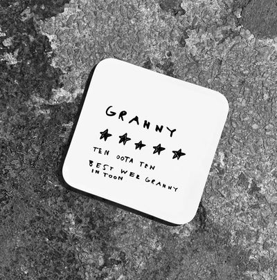 5 STAR GRANNY COASTER