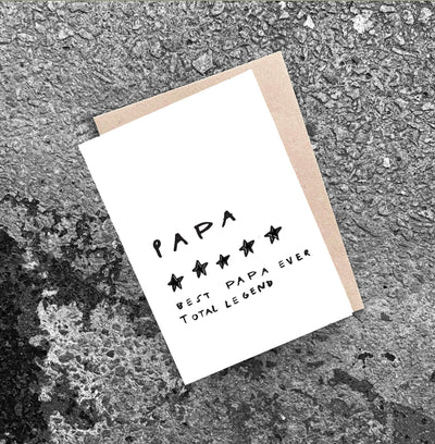 5 STAR PAPA Card