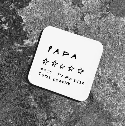 5 STAR PAPA Coaster