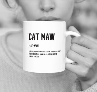 Funny Scottisg Mugs, Cat Mum Mug