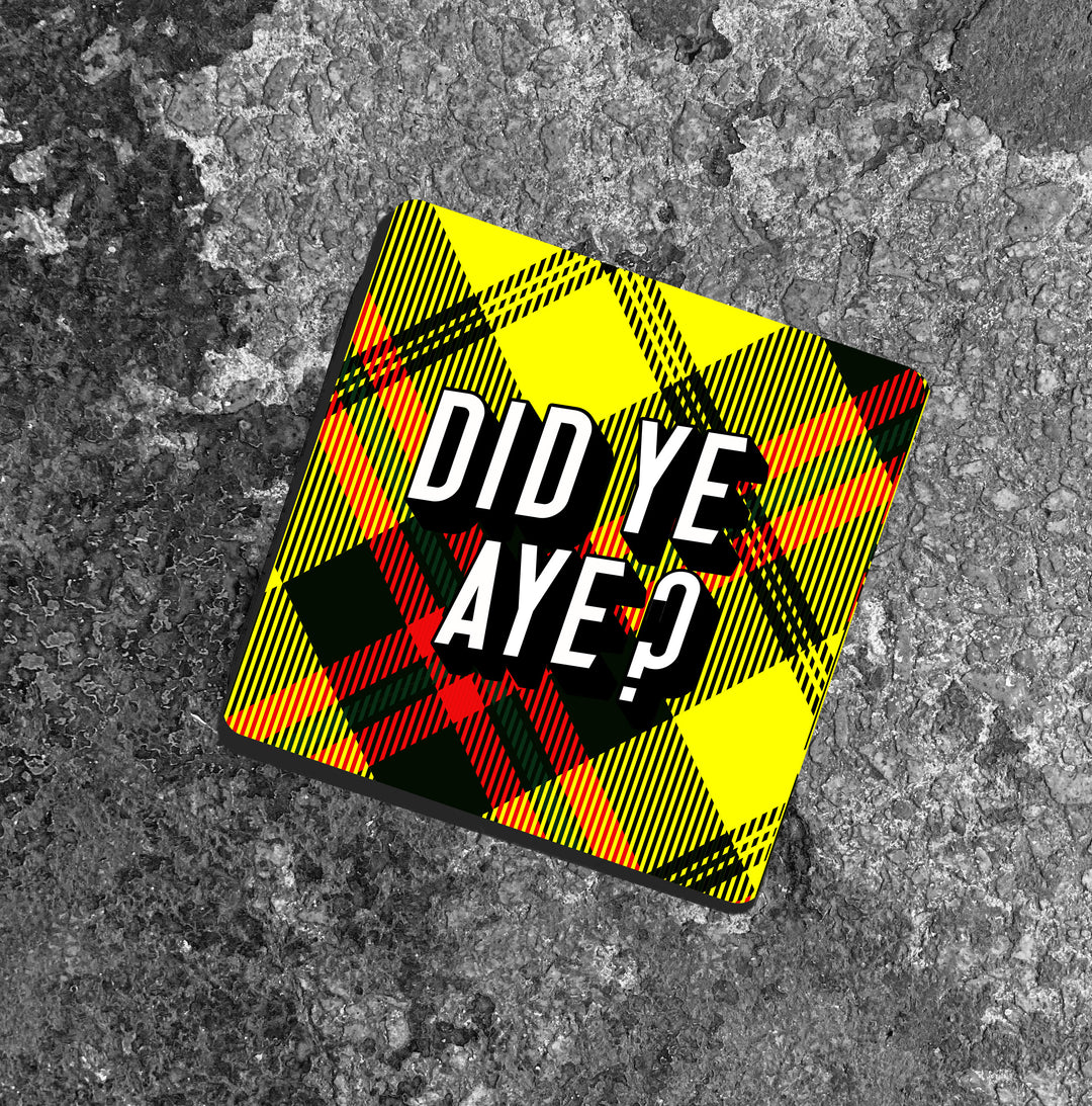 Tartan coasters, Scottish Gifts, Scottish Gifts Glasgow, Unusual Scottish Gifts, Unique Scottish Gifts, Scottish coasters, secret Santa gifts, Scottish sayings coaster, Made in Scotland, Funny Scottish Gifts, Scottish Christmas Gifts ideas