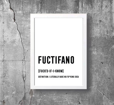 Fuctifano Scottish Print