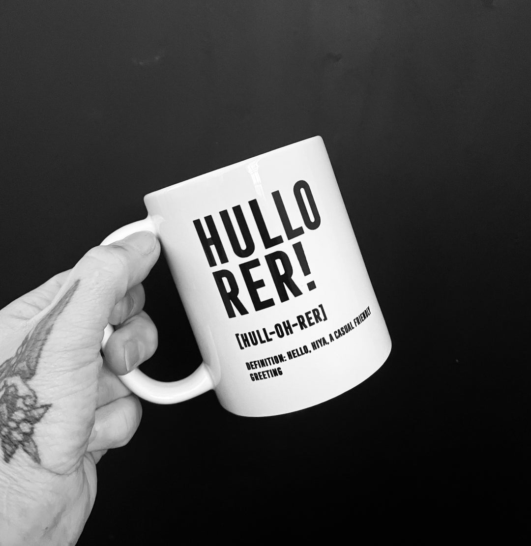 ‘HULLO RER!’ Scottish Definition Mug