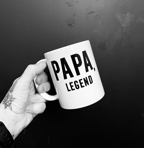 ‘PAPA, LEGEND’ Scottish Mug