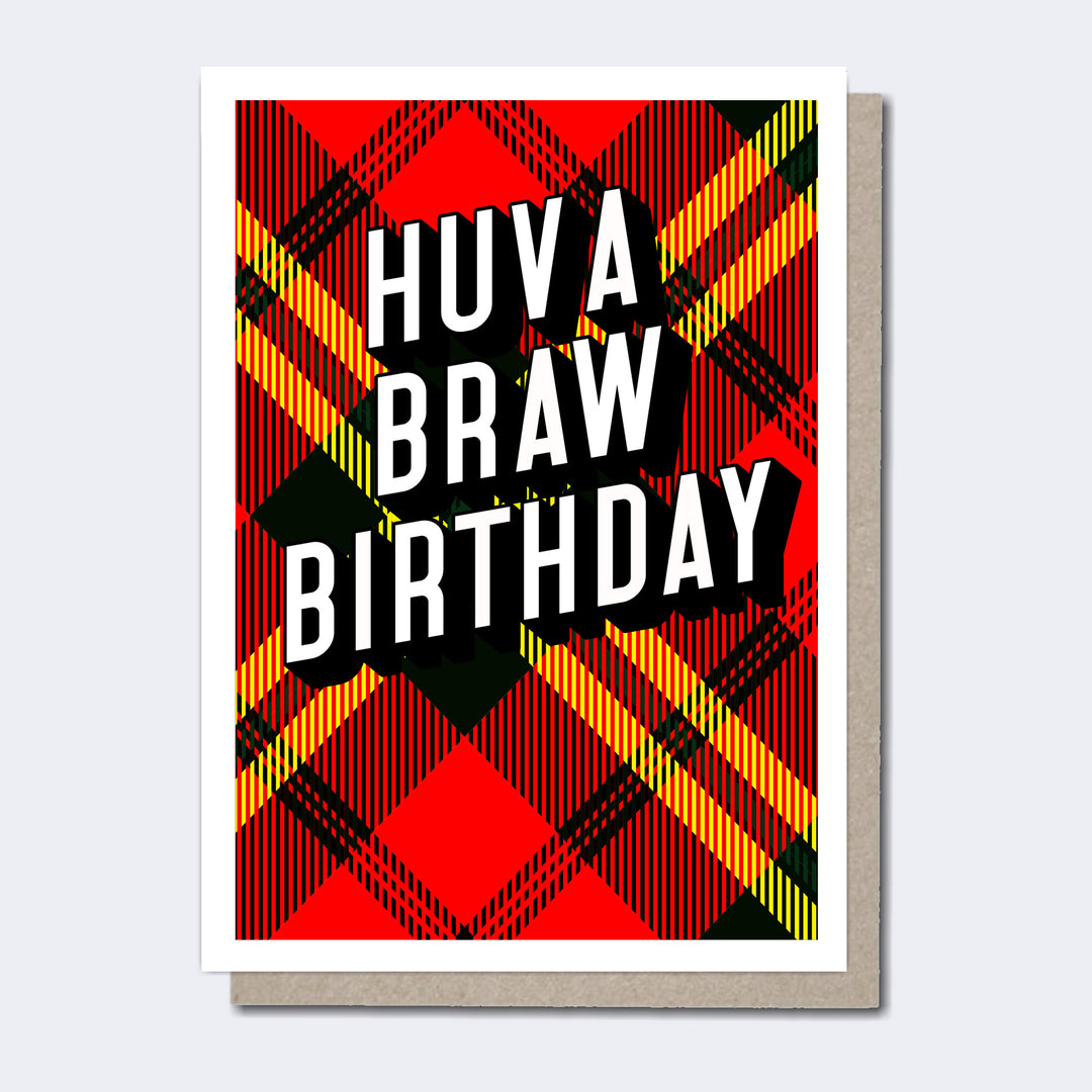 Braw Birthday, Tartan Card, Modern Scottish Cards, Unique Scottish Cards, Scottish Greeting Cards, Scottish cards for her, Funny Scottish cards, Scottish Cards online, Scottish Sayings, Scottish cards for him, Scottish Cards for women, Scottish cards for her, Funny Scottish cards, Made in Scotland, Recycled Greeting Cards, Funny Scottish greeting cards,
Scottish Birthday Card, Funny Scottish Birthday Card, Humorous Scottish Cards