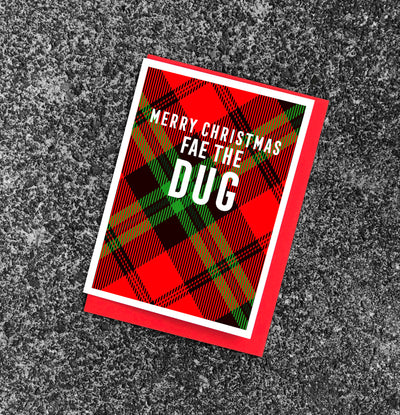 scottish christmas card