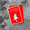 'ROCKIN' AROON THE CHRISTMAS TREE' Christmas Card