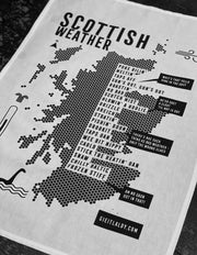 SCOTTISH WEATHER TEA-TOWEL